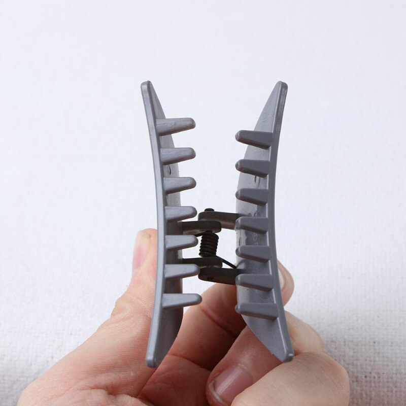 1 PC Women Hair Claw Crab Clamp Girls Plastic Large Ponytail Clip Pure Color Hairpin Claws Clamp Headwear Hair Accessories