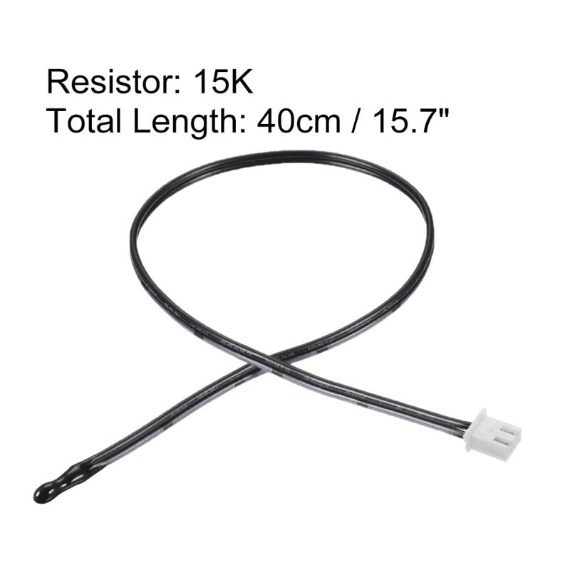 Sonda Termistor NTC de 100 pulgadas, Sensor de temperatura sensible a la temperatura epoxi para aire acondicionado, 5K, 10K, 15K, 20K, 25K, 50K, 15,7 K, 20 Uds.: 15K 20Pcs