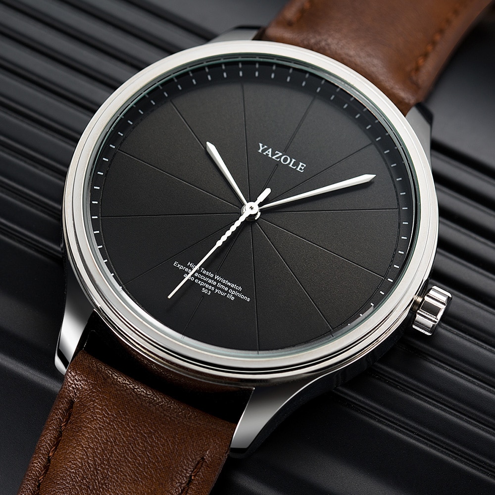 Heren polshorloge voor mannen yazole quartz horloge herenhorloge topmerk luxe herenhorloge zakelijke relogio masculino saati