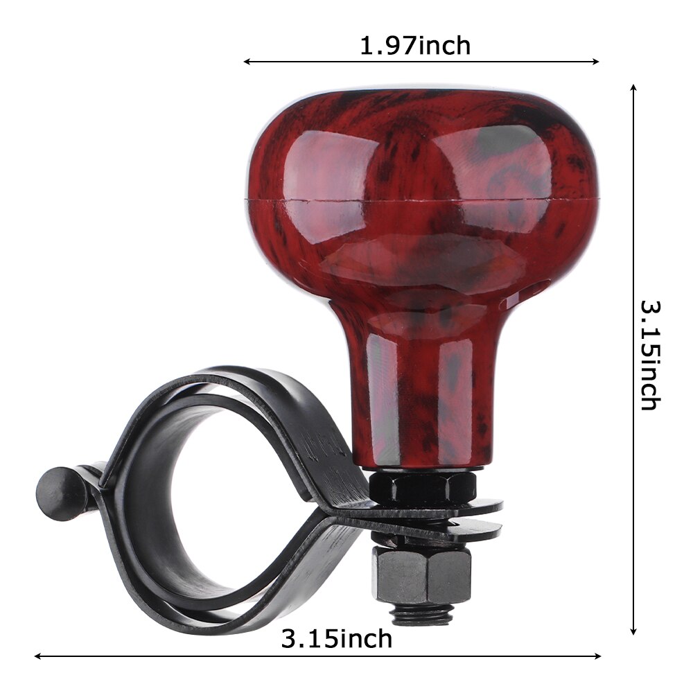 Universal Steering Wheel Spinner Knob Power Handle Spinner Easy Turn Steering Ball Spinner for Vehicles Car Truck Accessories