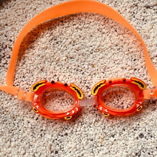 Børn svømning beskyttelsesbriller pro svømmebriller ikke-fogging anti uv pool hav svømme briller: E