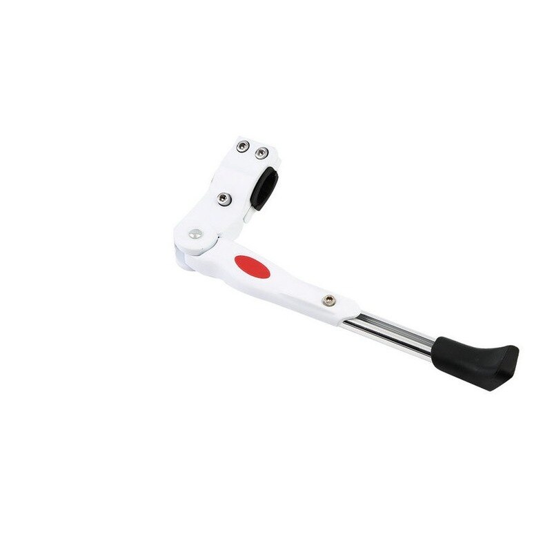 Bicycle equipment accessories mountainous bicycle support bracket side brace parking bracket Cycling brace adjustable length: white