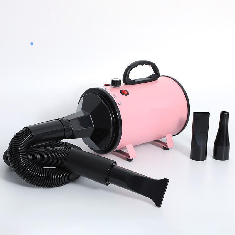 1 Pcs 2200w High-power Silent Pet Water Blowing Machine Pet Hair Blowing Grooming Tool Thickened Duct 3 Types Blowing Head