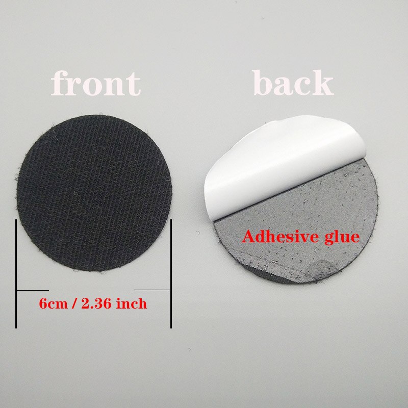 20pcs Self adhesive velcros tape hook and loop fastener tape magic glue dot circle rectangle stickers bed sheet sofa antialip