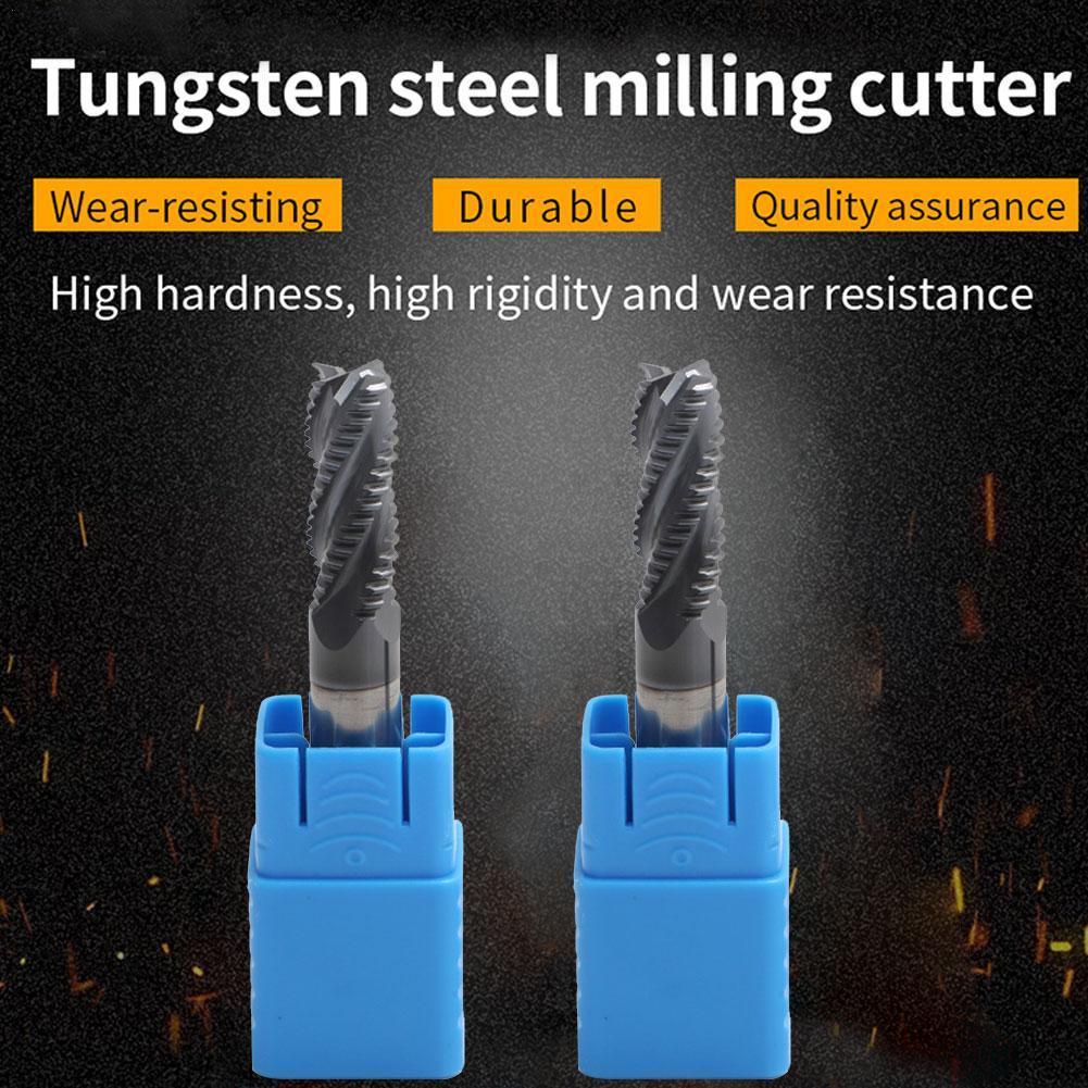 Milling Cutter MTS-6x15x6x50 45 Degree 4-Blade Rough CNC Carbide Leather Steel Edge Metal Cutting 2021New Blade Sharp Route A0Y3