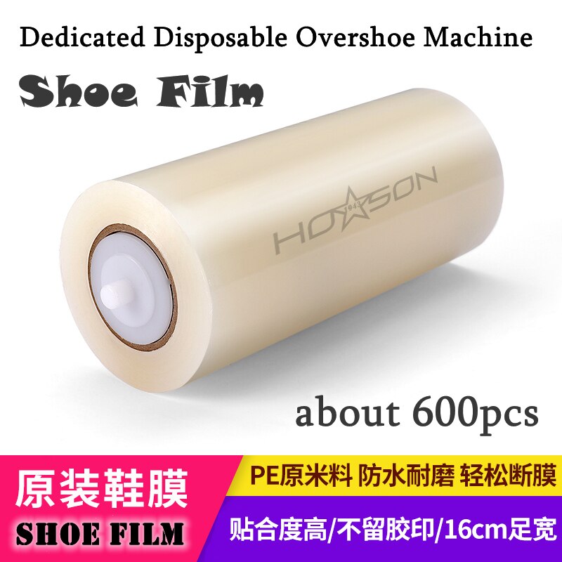 Pellicola per copriscarpe per copriscarpe macchina per copriscarpe monouso addensata pellicola per scarpe monouso dedicata 600 pezzi