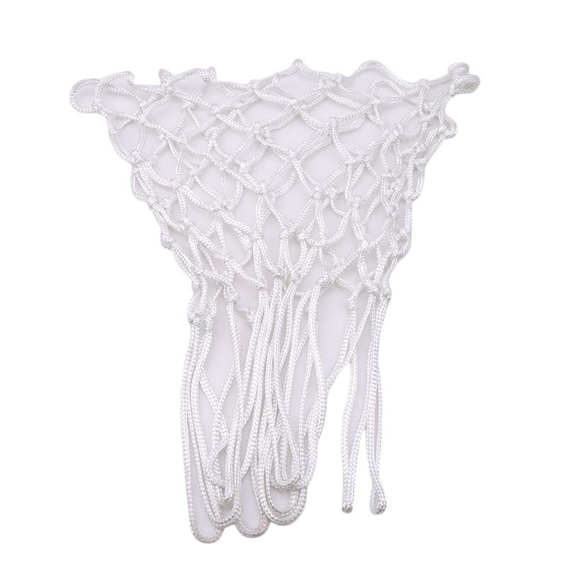 Standard Nylon Basketball Net Thread Sports Basketball Hoop Mesh Backboard Rim Ball Pum White Red Blue