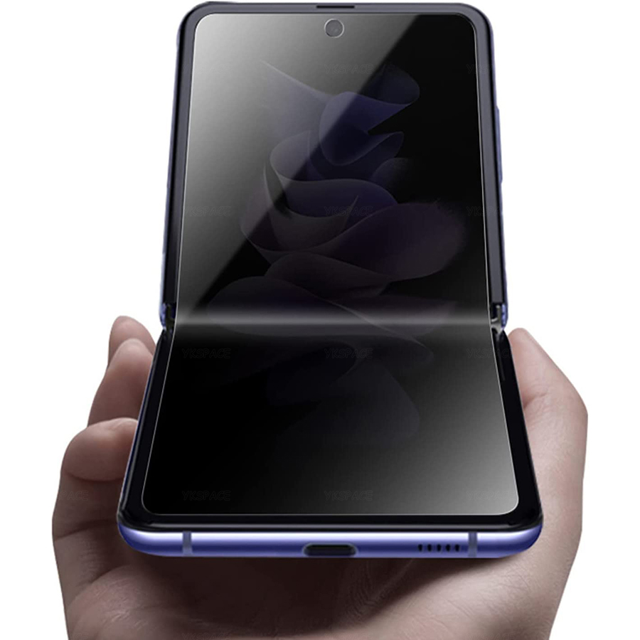 Película de hidrogel antiespía de privacidad externa EPU interior para MOTOROLA Moto Razr 40 50 Ultra Plus 2024 2023 2022 Protector de pantalla suave