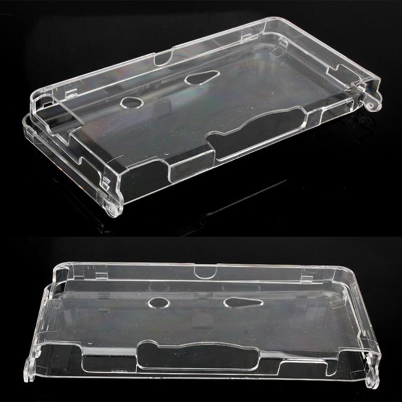 New Crystal Clear Duro Della Cassa Della Pelle Della Copertura di Protezione Completa di Plastica da gioco Accessorio della copertura di Caso per Nintendo 3DS N3DS Console