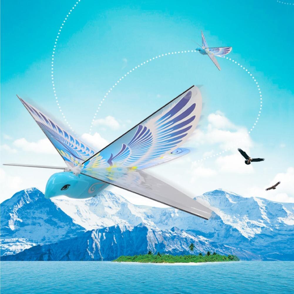 Induction Flying Bird Simulation Flapping Wing Bird Toy 360-degree Circling V7F4