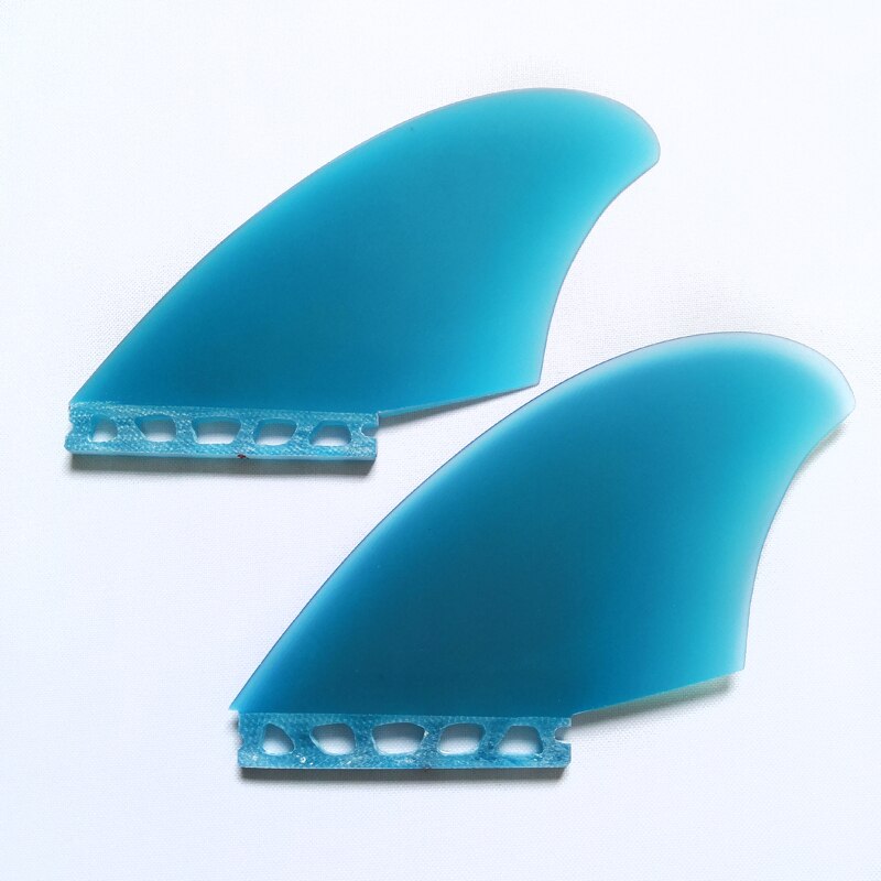 Future Twin keel fins Preformance Surfboard Transparent Blue Special surfboard fin surf Wakesurf windsurf