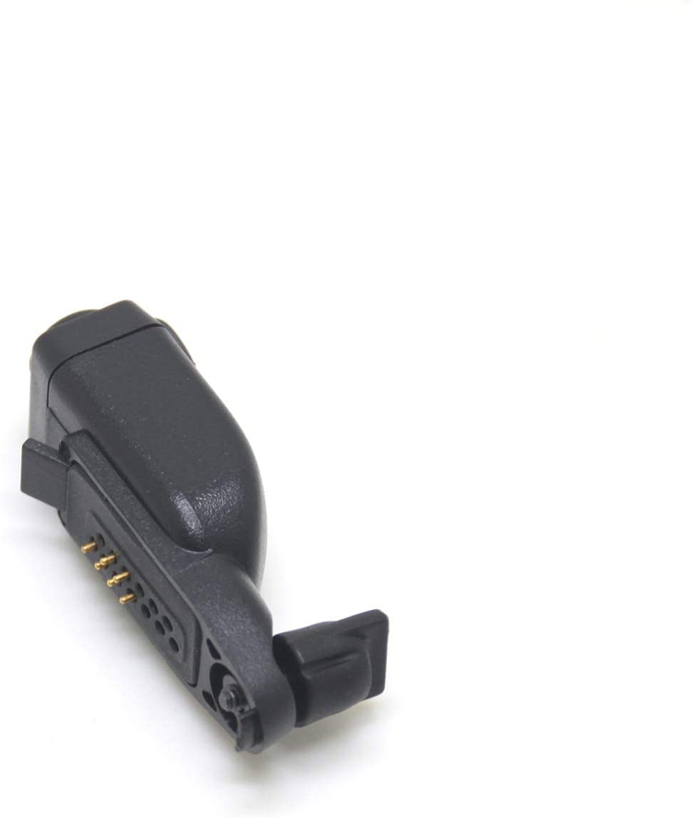 Adaptador de Audio de Radio para auriculares PTT, micrófono Motorola GP328PLUS EX500 GP344 GL2000, cambio a Visar, adaptador de Audio de 3,5mm