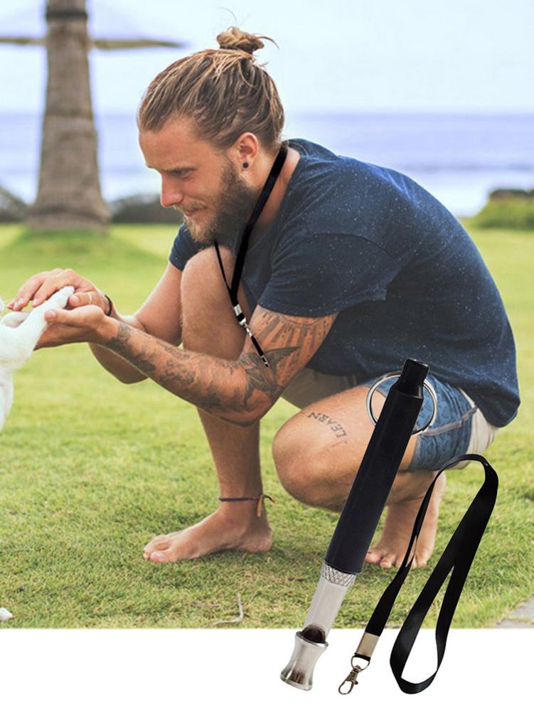 Pet Training Whistle Pet Dog Whistle Adjustable Frequency Ultrasonic Dog Whistle Dog Training Tool Dog Supplies