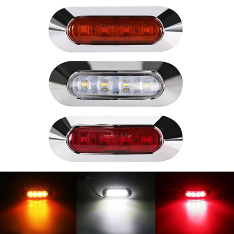 9-35v kuorma -auton ulkoiset valot auton perävaunun asuntovaunun valo 24v 12v led -sivuvalot välysvalo varoitus