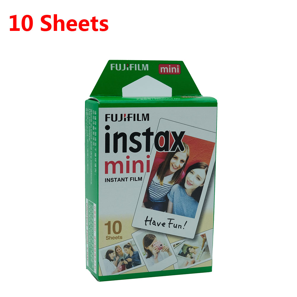 10-100 feuilles papier Photo Fujifilm Instax Mini 9 Mini 8 instantané Mini 70 90 Film caméra Instax Mini Film cadre Photo en option: 10 Sheets-1