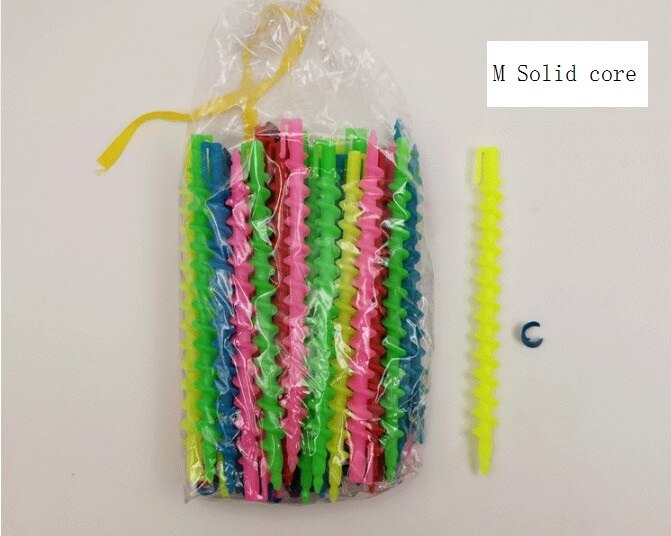 Bigoudis à grosses boucles ondulées 25-30 pièces/sac, rouleau magique en spirale sans chaleur, outils de coiffure, ondulation à l&#39;eau, diviseur de cheveux