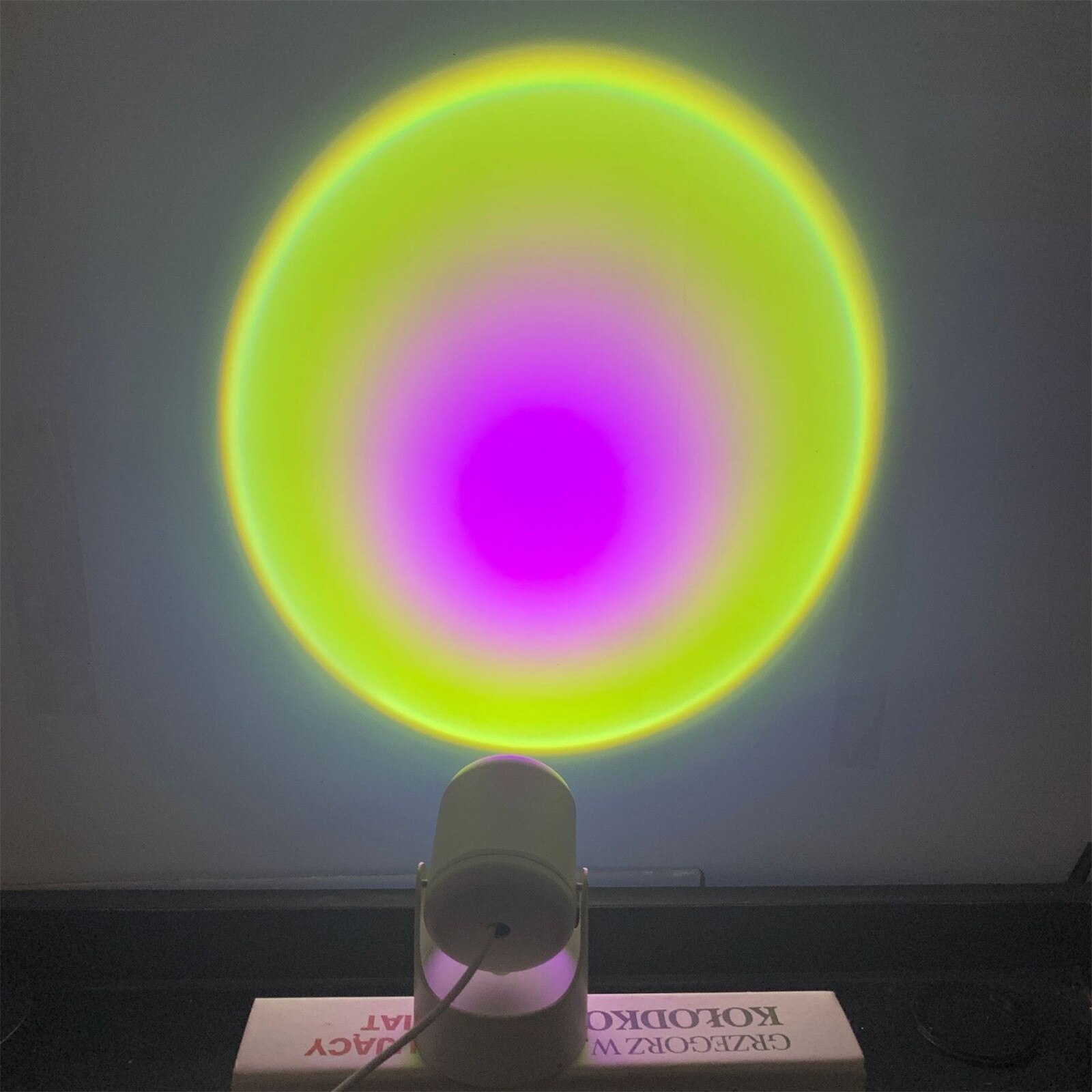 Night Light Projector LED Light 90 Degree Rotating Romantic Atmosphere Light: C