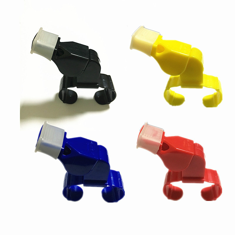 1Pcs High Frequency with Tooth Guard Plastic Finger Ring Ring Whistle Referee Special Nuclear-free Whistle