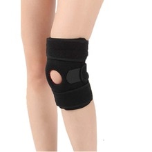 1 stks Verstelbare Sport Training Elastische Knee Brace Kneepad Ademend Patella Knie Pads Gat Kneepad Veiligheid