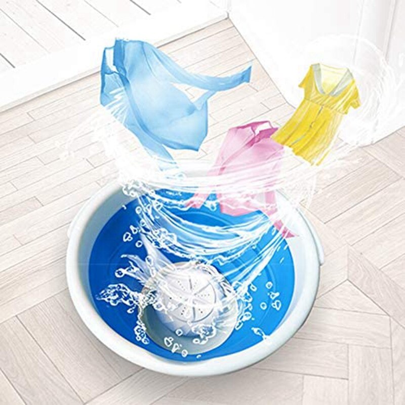 USB Folding Wash Machine 5V Portable Washing Bucket Cleaning Ultrasonic Mini Washer for Travel Camping