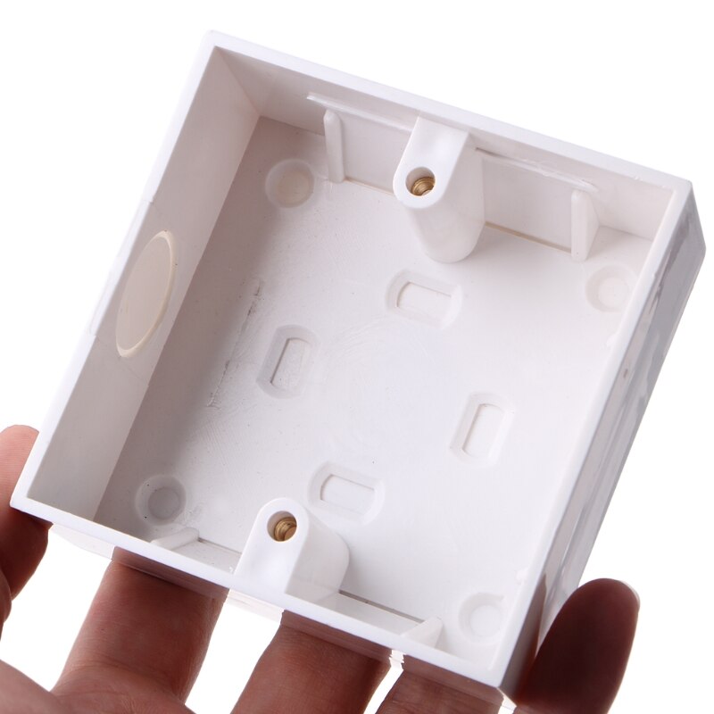 Style 86 X 86mm Waterproof Wall Plate Junction Box Back Plate Box Outer Side Back Box