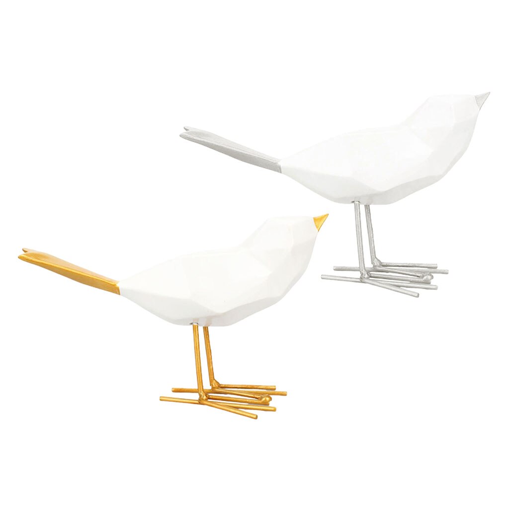 Harpiks enkel moderne dekorasjon origami fugl ornamenter bursdag