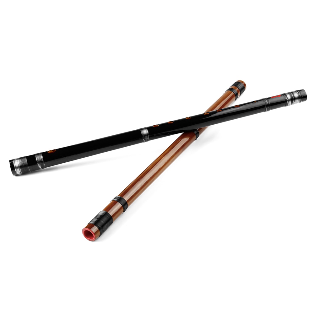 Tre farver japansk sinobue fløjte 7/8 hon håndlavet bambus blæseinstrument 2 stilarter piccolo