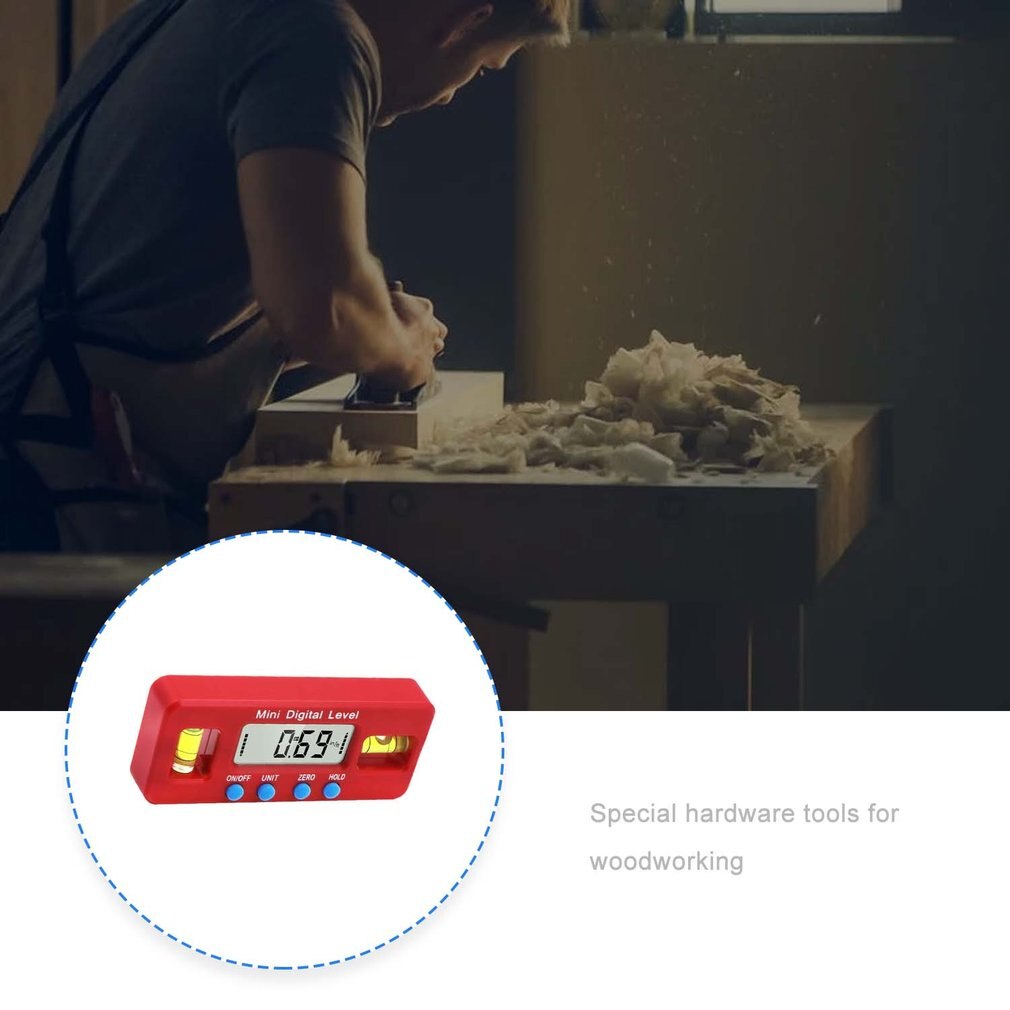 Mini Digital Level Electronic Protractor Inclinometer Angle Finder Bevel Box Caliper Electronic Angle Level Measuring Tool