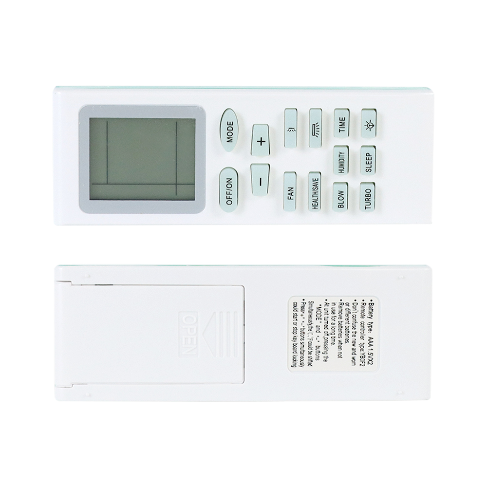 NEWEST P82F Universal Air Conditioner Remote Control Replace For Gree YBOF YB1FA YB1F2 YBOF2