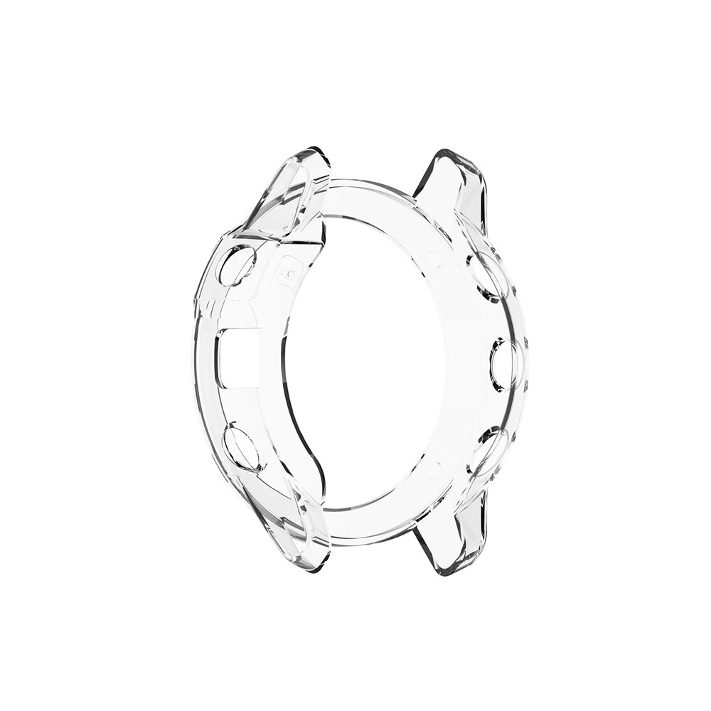 For Garmin Fenix 6 6S 6X Pro TPU Watch Case Smart Bracelet Protective Frame Shell Replacement Soft Shockproof Clear Protector: 1 / Fenix 6X 6X pro