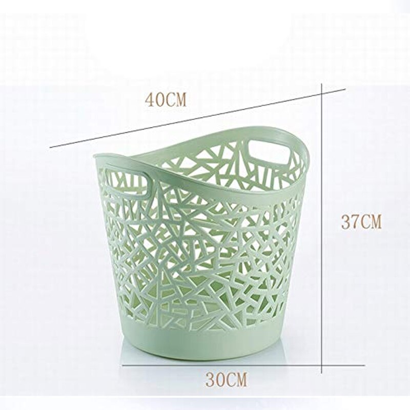 Panier à linge en plastique pour animaux domestiques, panier de rangement pour vêtements, jouets, vêtements sales: green
