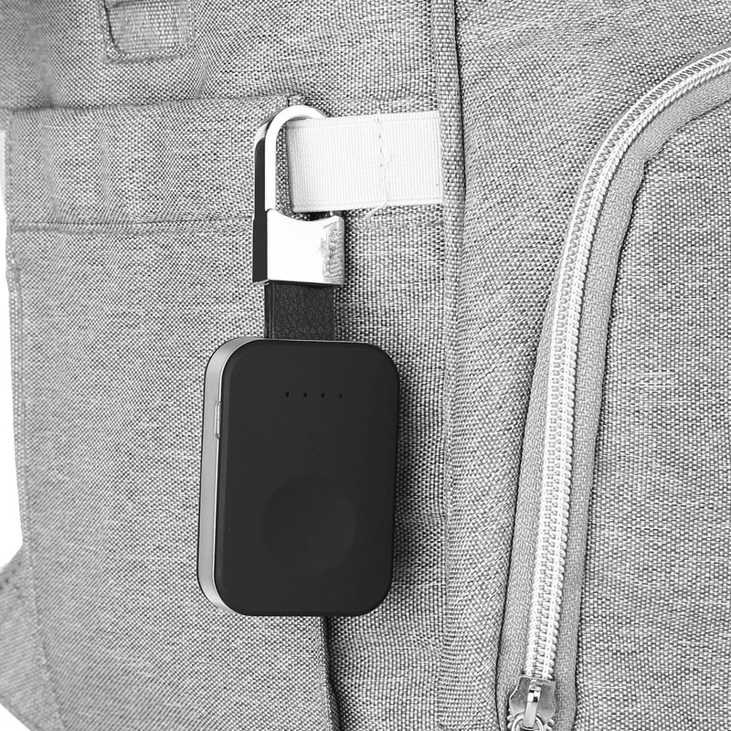 Til apple ur magnetisk opladning bærbar trådløs lommeformet nøglering indbygget powerbank, kompatibel med apple 4 3 2 1