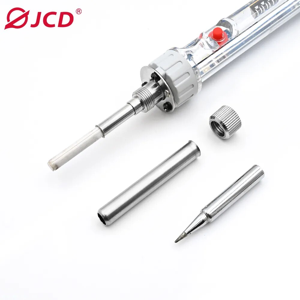 JCD 100W Electric Soldering Iron P907 110V 220V Adjustable Temperature LCD Digital Display With Switch Welding Repair Tools