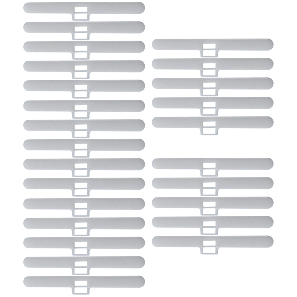 30pcs Window Blind Slat Holders Blind Top Slat Hangers Vertical Blind fittings: Default Title