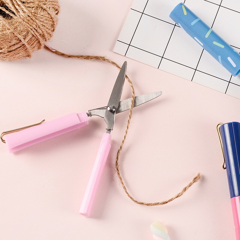 Forbici studente protalbe penna-venire la moda stile di piccola dimensione