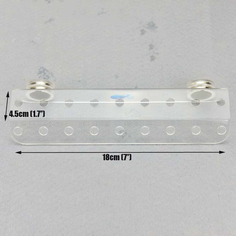 SPS phyto plus coral frag rack stand bracket mini nano strong magnet fix aquarium fish reef tank inclined plane: 30cm with 18 base