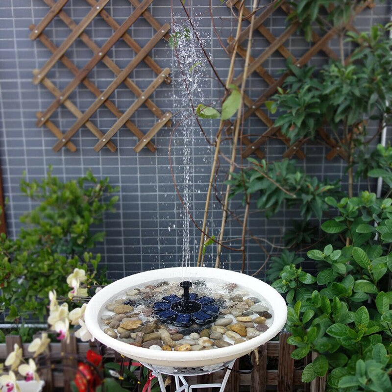 2.5W Solar Fountain Watering kit Power Solar Pump Pool Pond Submersible Waterfall Floating Solar Panel Water Fountain For Garden