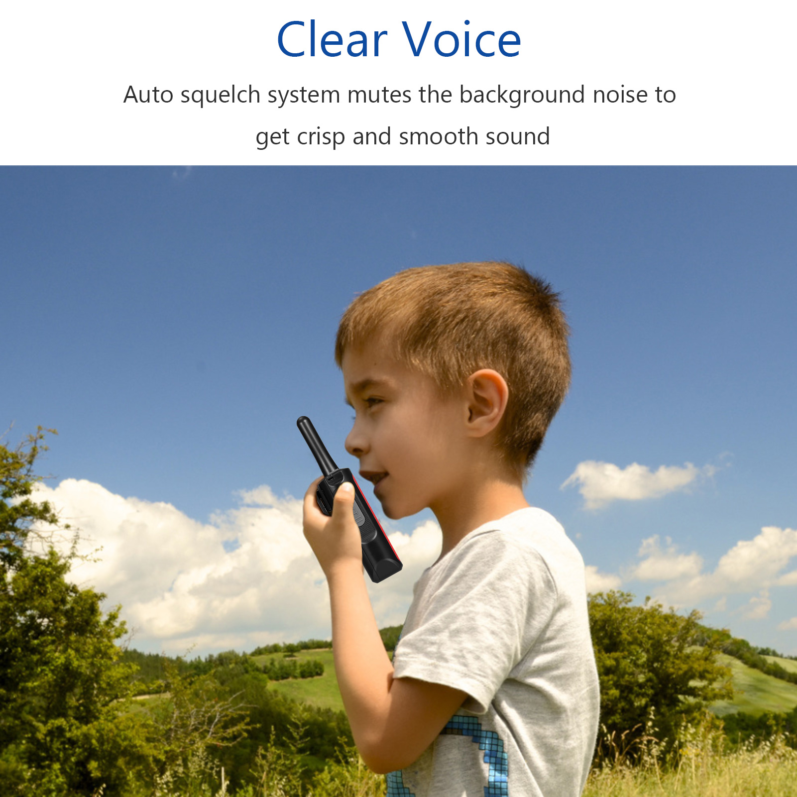 Volwassenen Kids Walkie Talkies Lange Bereik 22 Kanaals 0.5W Twee Manier Radio Voor Familie Outdoor Activiteiten Camping Wandelen, fietsen