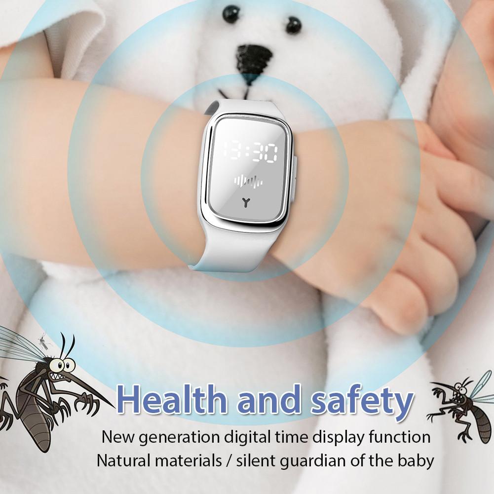 Intelligente Ultrasound Artefact Muggen Armband Ultrasone Ongediertebestrijder Weigeren Anti Mosquito Indoor Outdoor