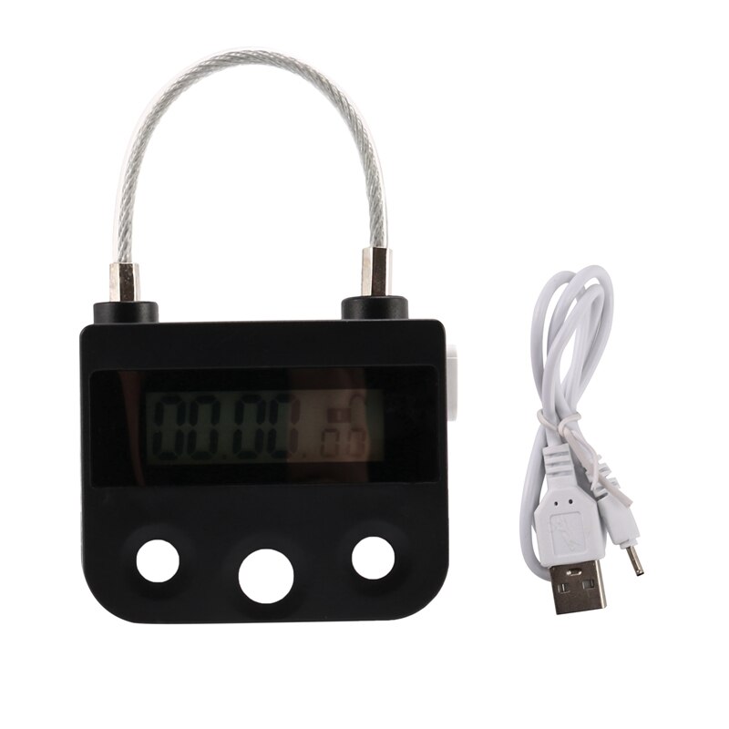 Time Lock Electronic Timer Lock Household Temporary Lock Time Lock Electronic Lock Countdown: Default Title