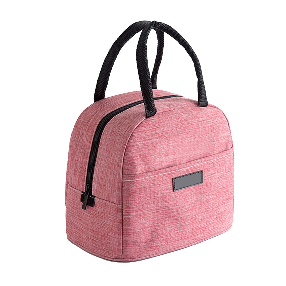 Lunch Tas Waterdichte Multifunctionele Geïsoleerde Diner Bag Voor Vrouwen Kids Mannen Kantoormedewerker Tote Bag Sac Isotherme Lonchera: Rood