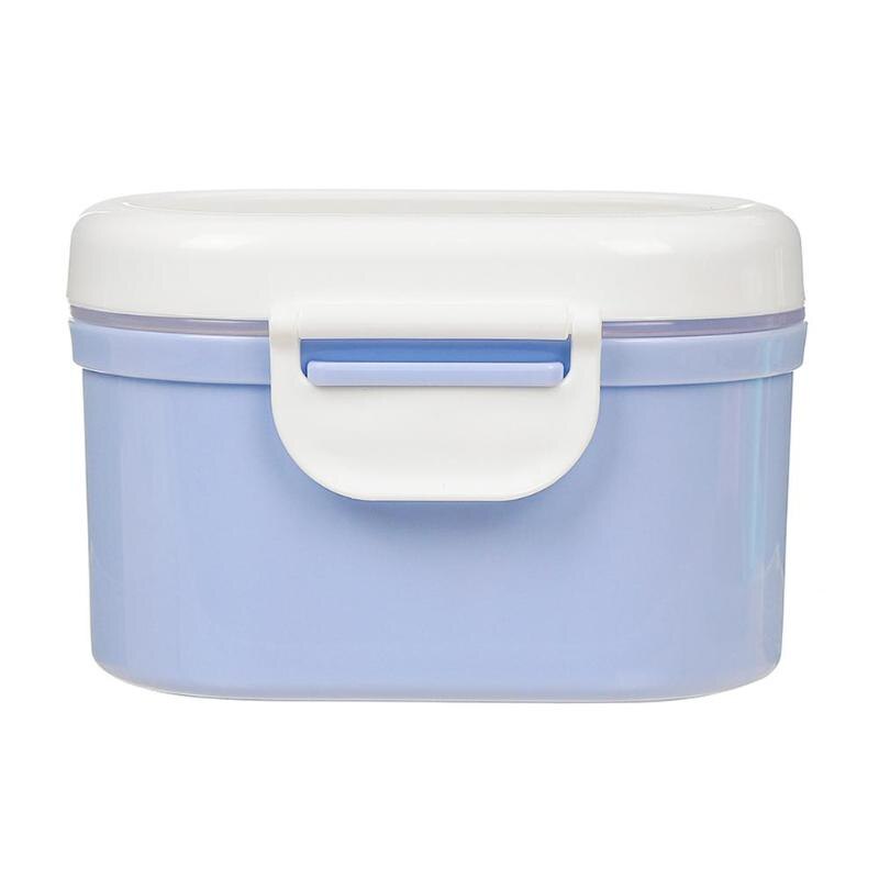 Baby Melkpoeder Doos Thuis Verzegelde Vers Voedsel Opbergdoos Draagbare Uitgaande Grote Capaciteit Opslagtank: Blue S