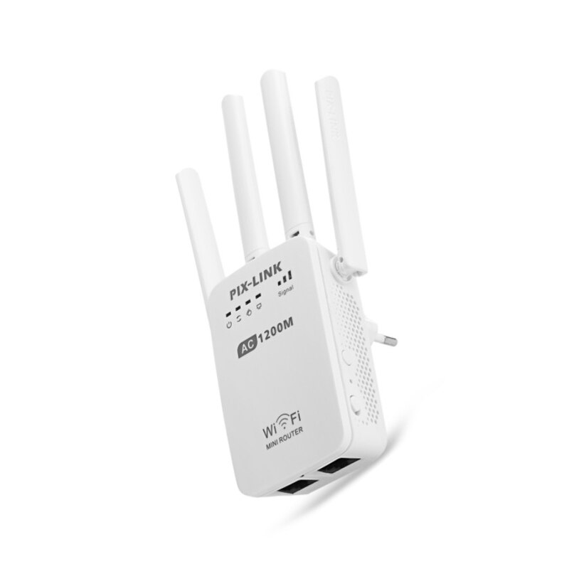 Ac 1200Mbps Ac1200M 5G Wireless Repeater High Speed 5G Gigabit Wifi Router Antenne Eu Stecker