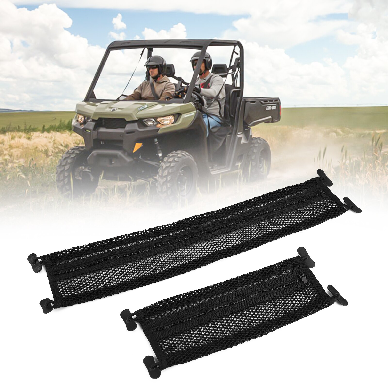 Defender HD8 HD10 UTV KEMIMOTO Dashboard Dash Storage Basket And Nets for Can-Am Defender HD8 HD10 MAX 715003129