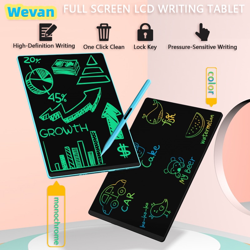11.5/9.5Inch Ultrathin Drawing Board Full LCD Screen Writing Tablet Digital Graphic Electronic Handwriting Pad for Work and Home