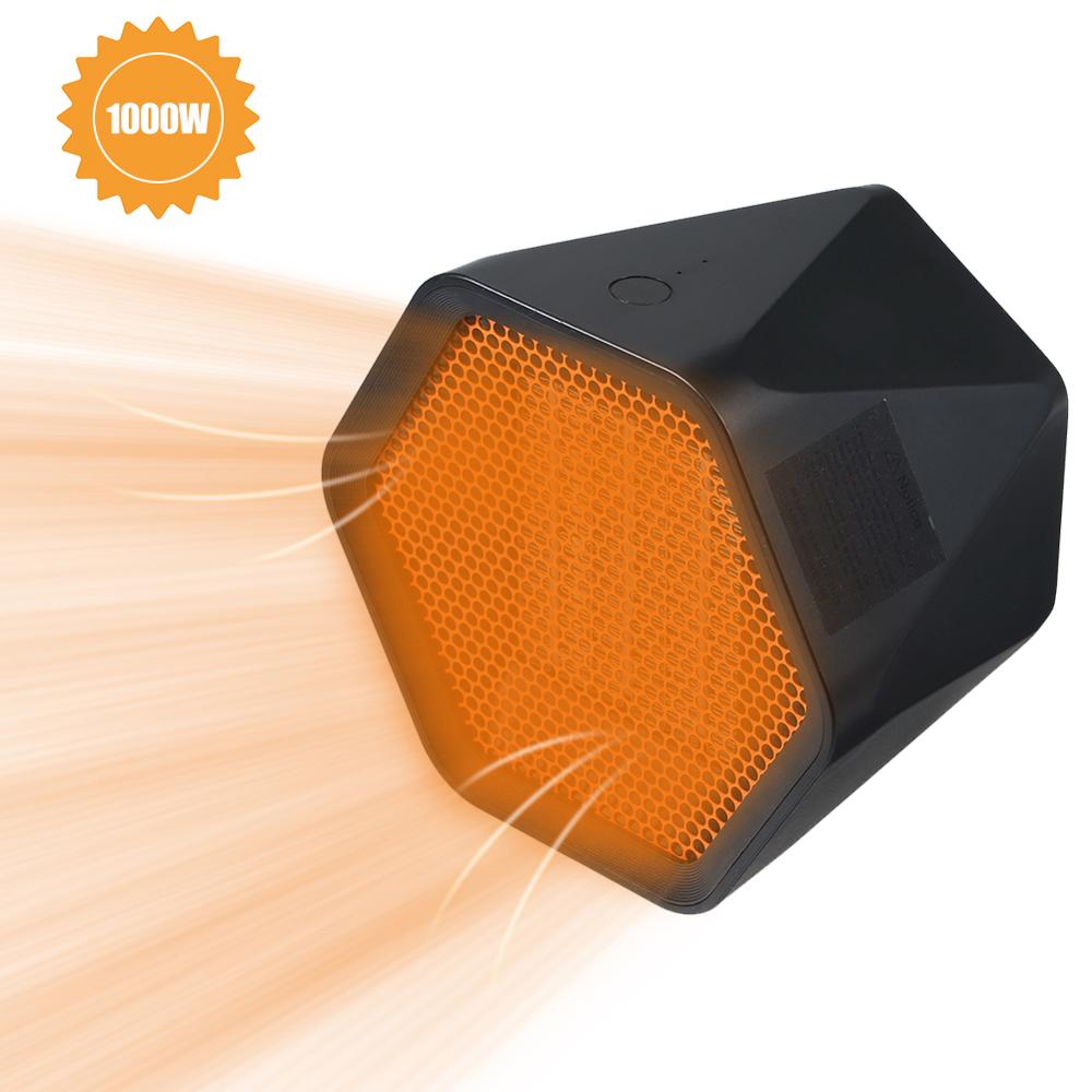 Fan Heater For Home 600w Mini Electric Heater Home Heating Electric Warm Air Fan Office Room Heaters Handy Air Heater Warmer Fa