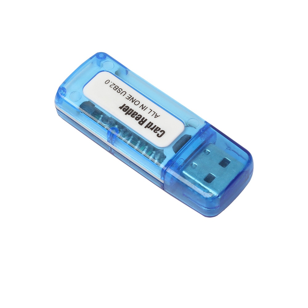480 Mb/s Hoge Snelheid MINI USB 2.0 + OTG Micro SD/SDXC TF Kaartlezer Adapter U Disk PK # T2