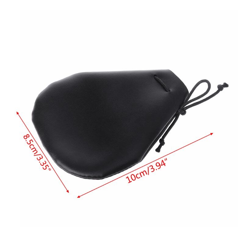Pochette classique en Faux cuir, sac à dés à cordon, pochette de rangement, porte-monnaie, , 1 pièce