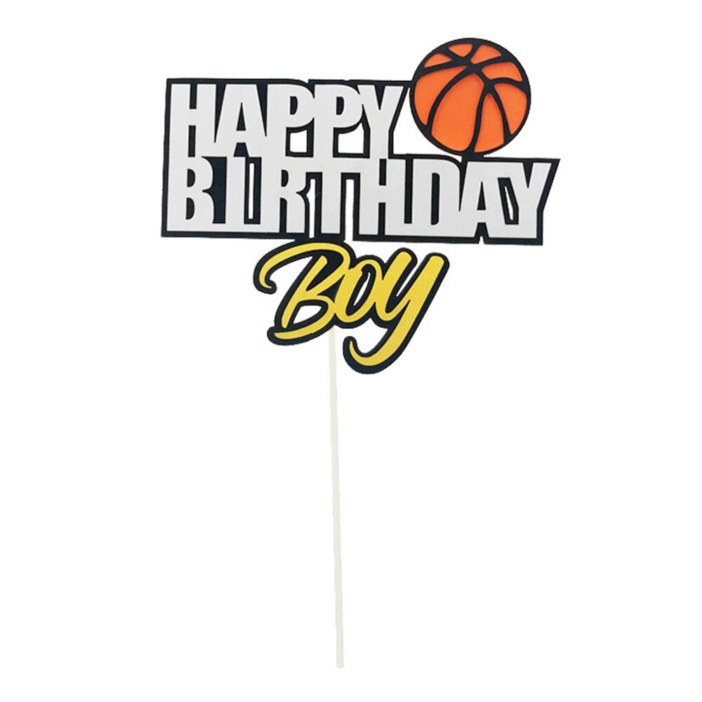 1 pc sport chłopiec cylinder na tort urodzinowy koszykówka z motywem piłki nożnej sport Cupcake cylinder dzieci urodziny na przyjęcie robić tortu dekoracje: rodzaj 2
