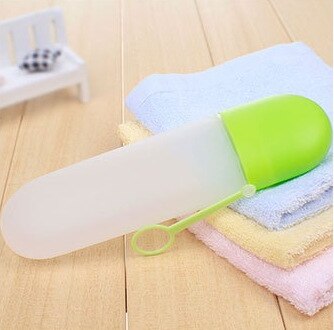Reizen Tandenborstel Tandpasta Case Cover Houder Draagbare Wandelen Camping Tandenborstel Opbergdoos Wassen Cup Cosmetische Capsule Case: 7